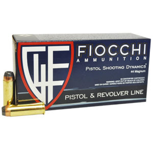 Fiocchi 44 Magnum 200 Grain Semi-Jacketed Hollow Point 50 Rounds