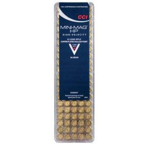 22 Long Rifle MiniMag 36 Grain Hollow Point  100 Rounds