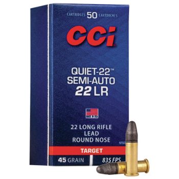 22 Long Rifle 45 Grain LRN Semi-Auto "Quiet 22"