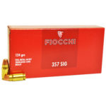 Fiocchi 357 Sig 124 Grain
