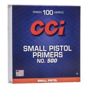 CCI Small Pistol Primers #500 Box of 1000 and 5000 for sale