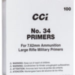 CCI Large Rifle 7.62mm Primers #34