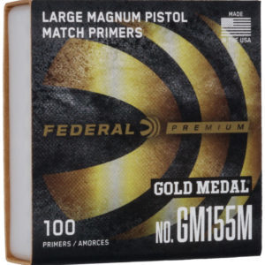 Federal Large Pistol Magnum Match Primers #155M Gold Medal