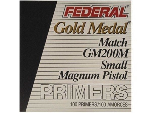 Federal Small Pistol Magnum Match Primers 200M