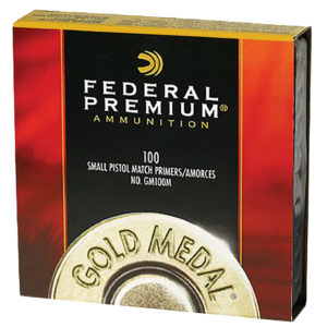 Federal Premium Gold Medal Small Pistol Match Primers 100M