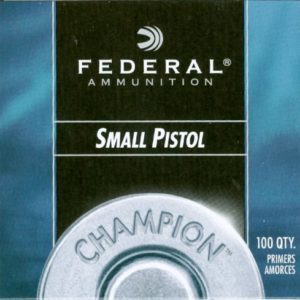 Federal Small Pistol Primers 100
