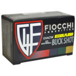 Fiocchi 12 Gauge 2 3 4 00 Buckshot 9 Pellets High Velocity Nickel Plated 10 Rounds
