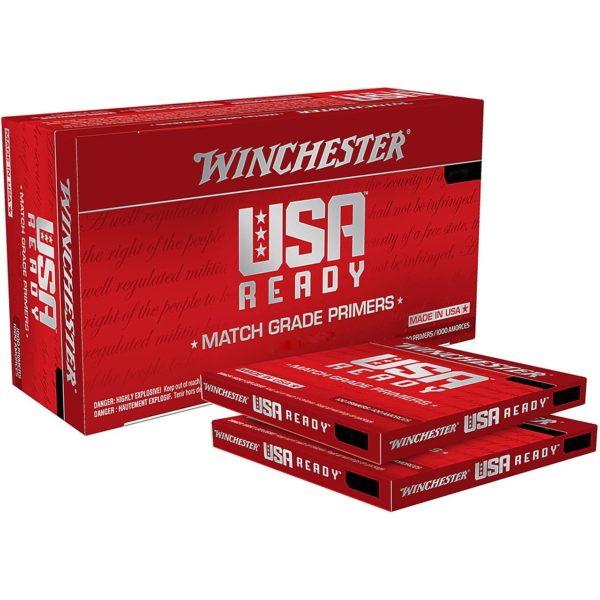 Winchester Large Rifle Match Primers Box of 1000 (10 Trays of 100)