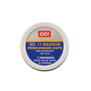 CCI Magnum Primers Percussion Caps #11  (10 Cans of 100)