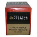 Federal Premium Gold Medal Large Pistol Match Primers #150M 