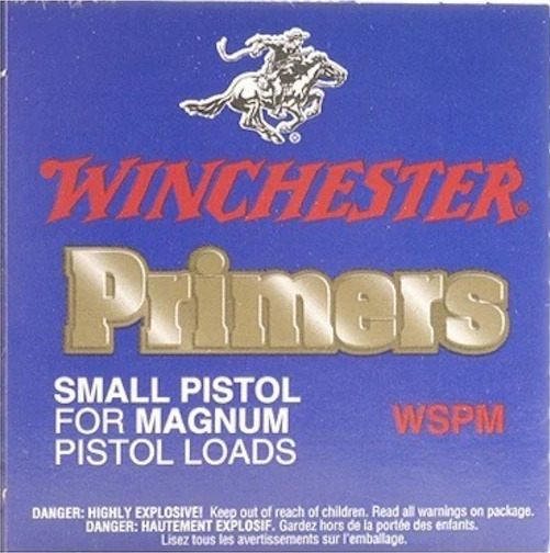 Winchester Small Pistol Magnum Primers #1-1/2M