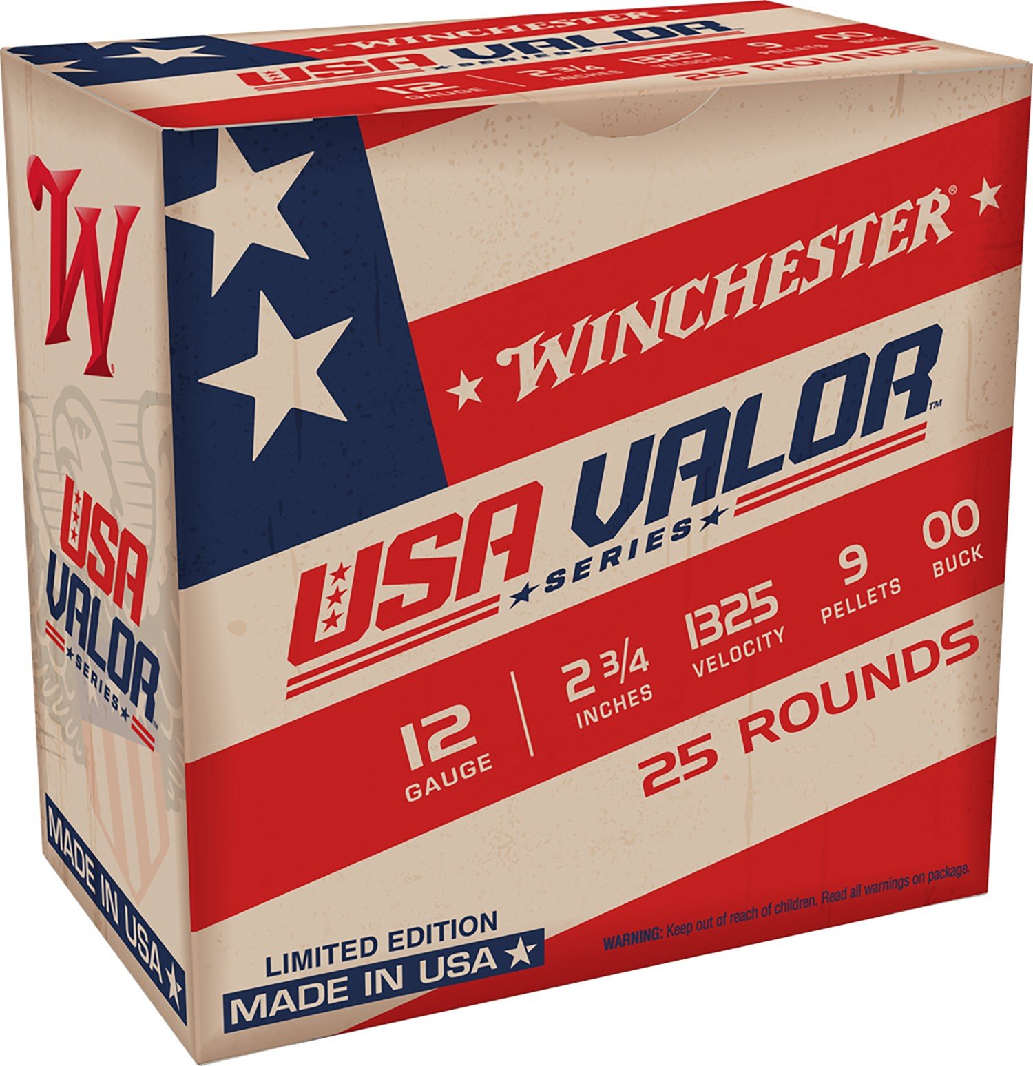 Winchester USA Valor 12GA 2.75″