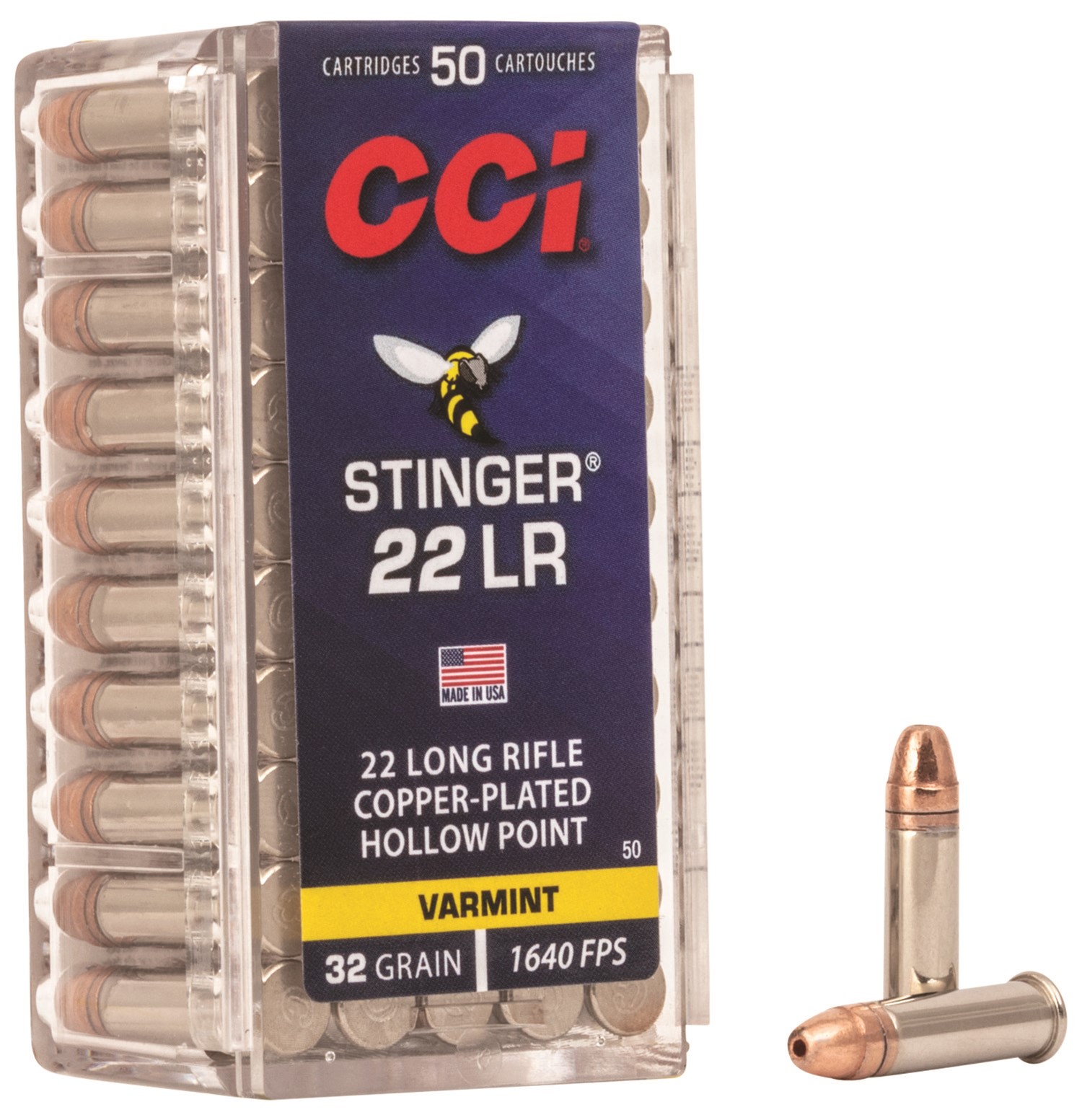CCI Stinger .22 LR 50 Rounds