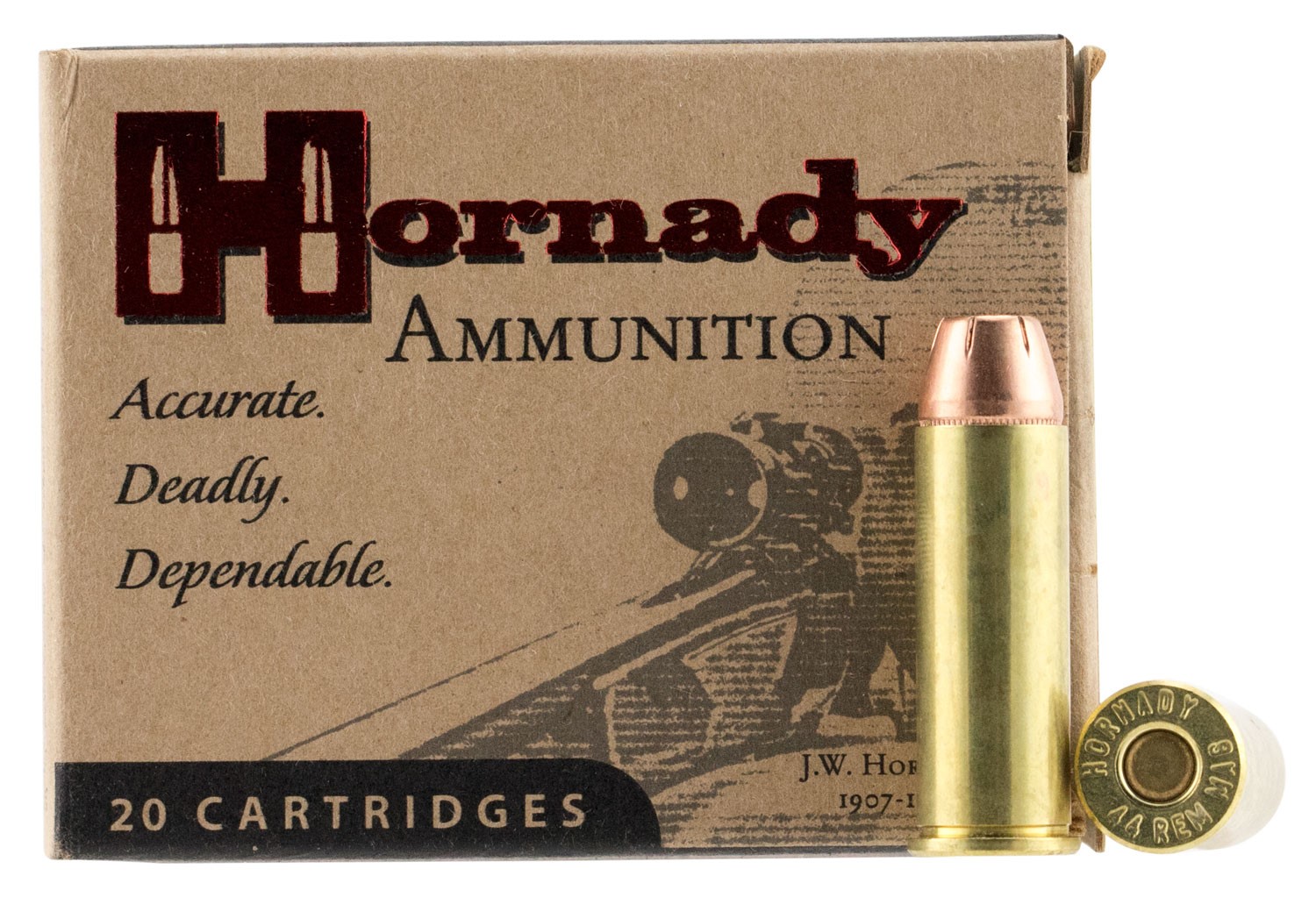 Hornady Custom 44 Mag 240gr XTP