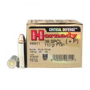 Hornady Critical Defense 38 SPL