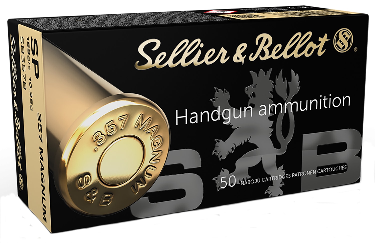 S&B .357 Magnum 158 gr 50rds