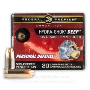Federal Hydra-shok Deep 9mm