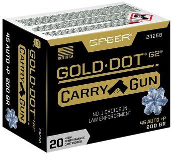 Speer Gold Dot .45 ACP +P