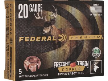 Federal 20GA 3″ SlugShot 5RDS