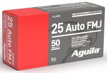 Aguila 25ACP 50GR FMJ 50RDS