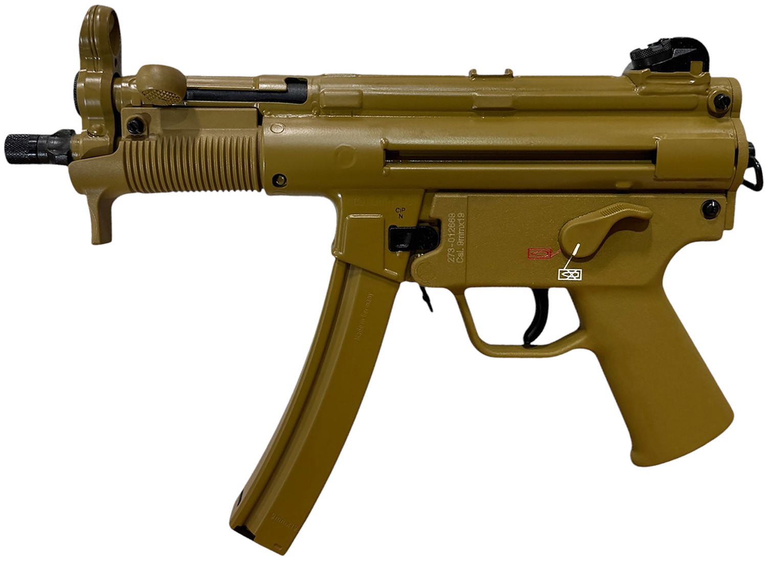HK SP5K 9mm 5.83″ FDE