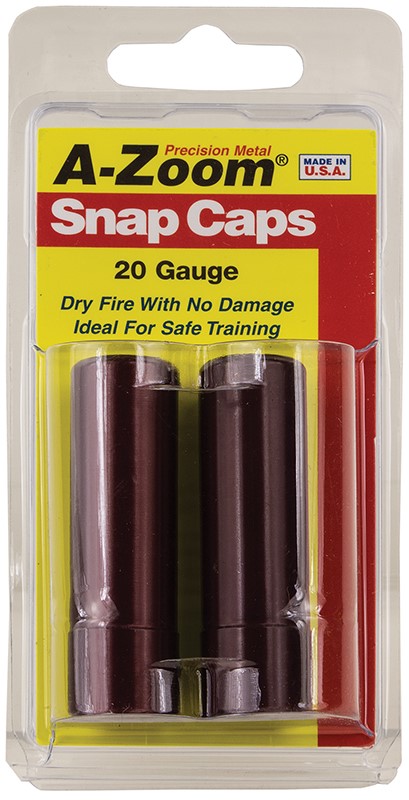 A-Zoom Snap Caps 20GA 2-Pack