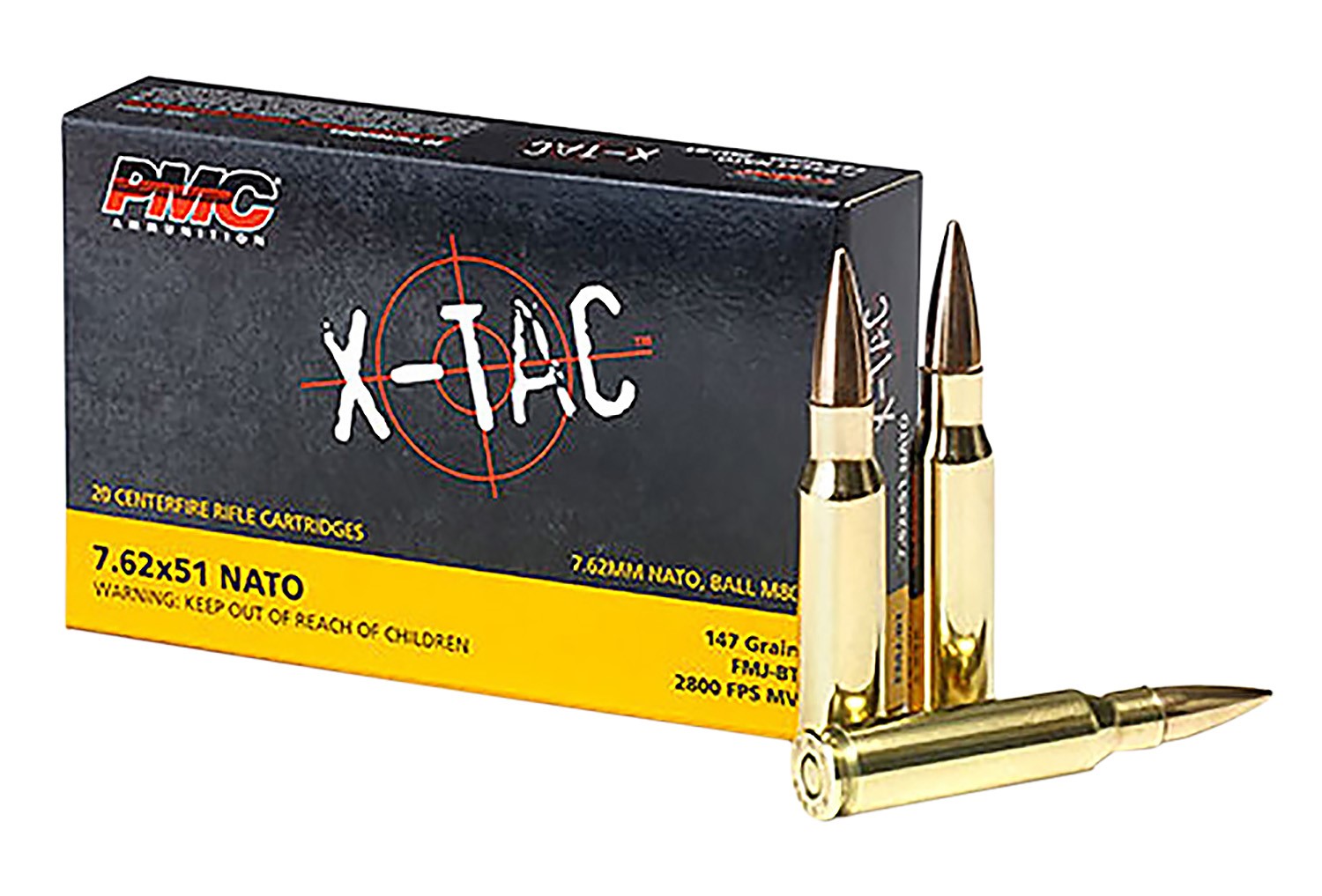 PMC 7.62x51mm 147GR X-Tac 20RDS
