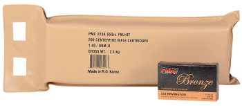 PMC 223Rem 55GR FMJ BT 200RDS