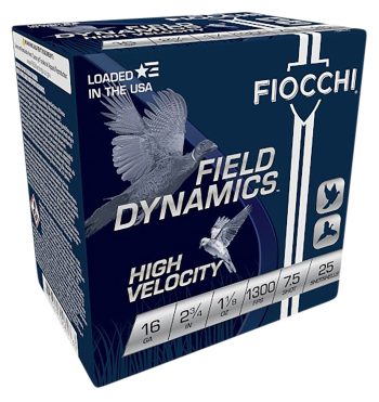 Fiocchi 16GA 2.75″ 7.5 Shot 25RD