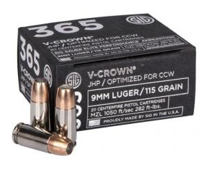 Sig Sauer 365 9mm 115GR 20RDS