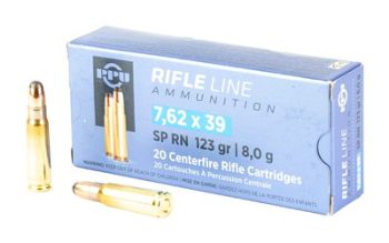 PPU 7.62x39mm 123GR 20RDS