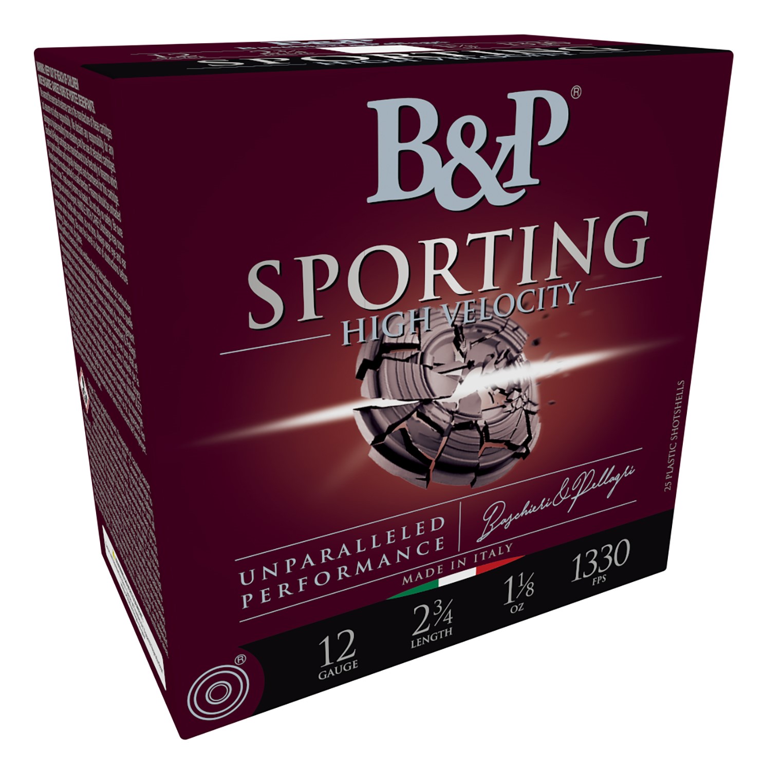 B&P Sporting Clay 12GA 25RDS