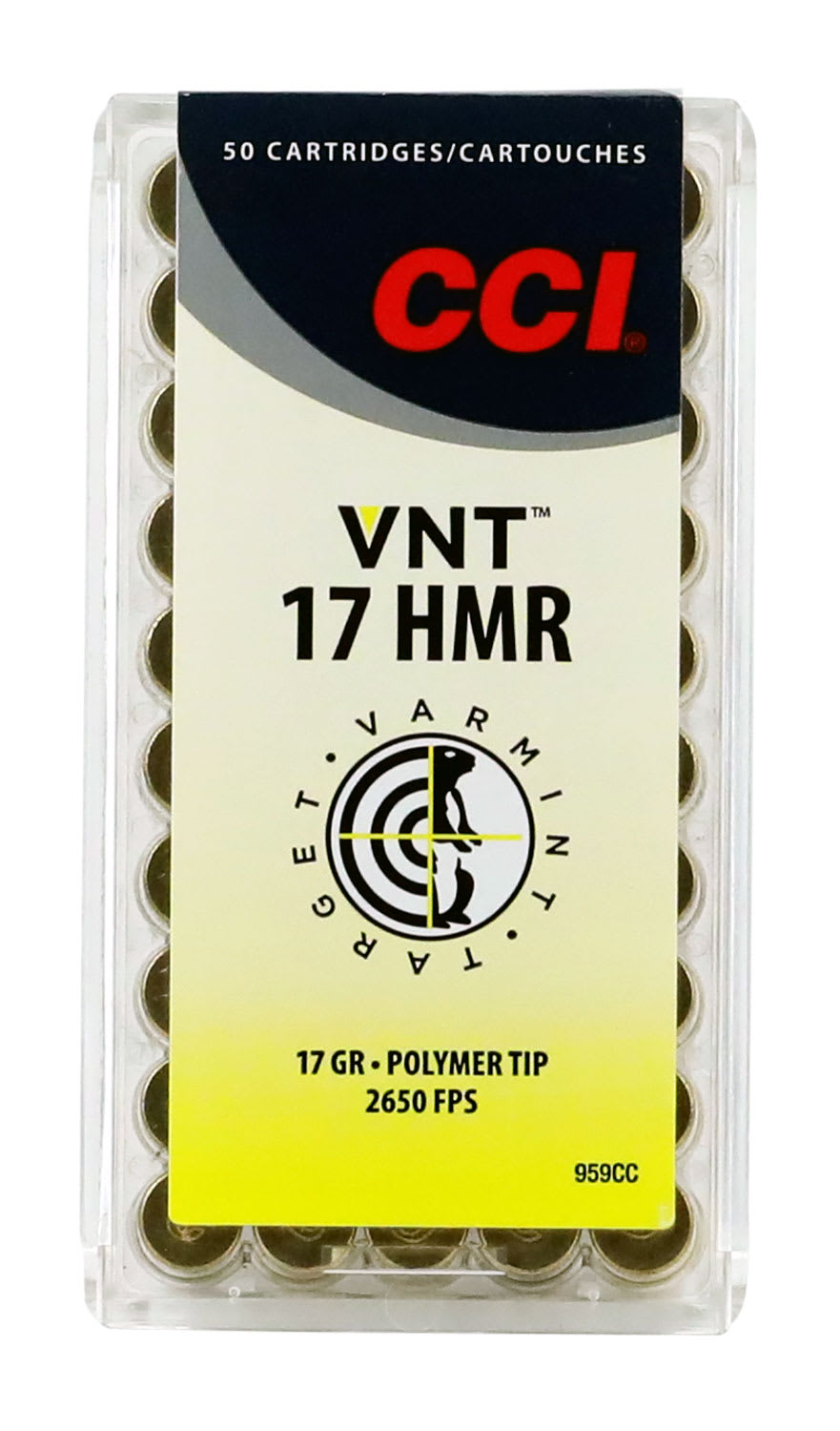 CCI 959CC VNT 17HMR Varmint