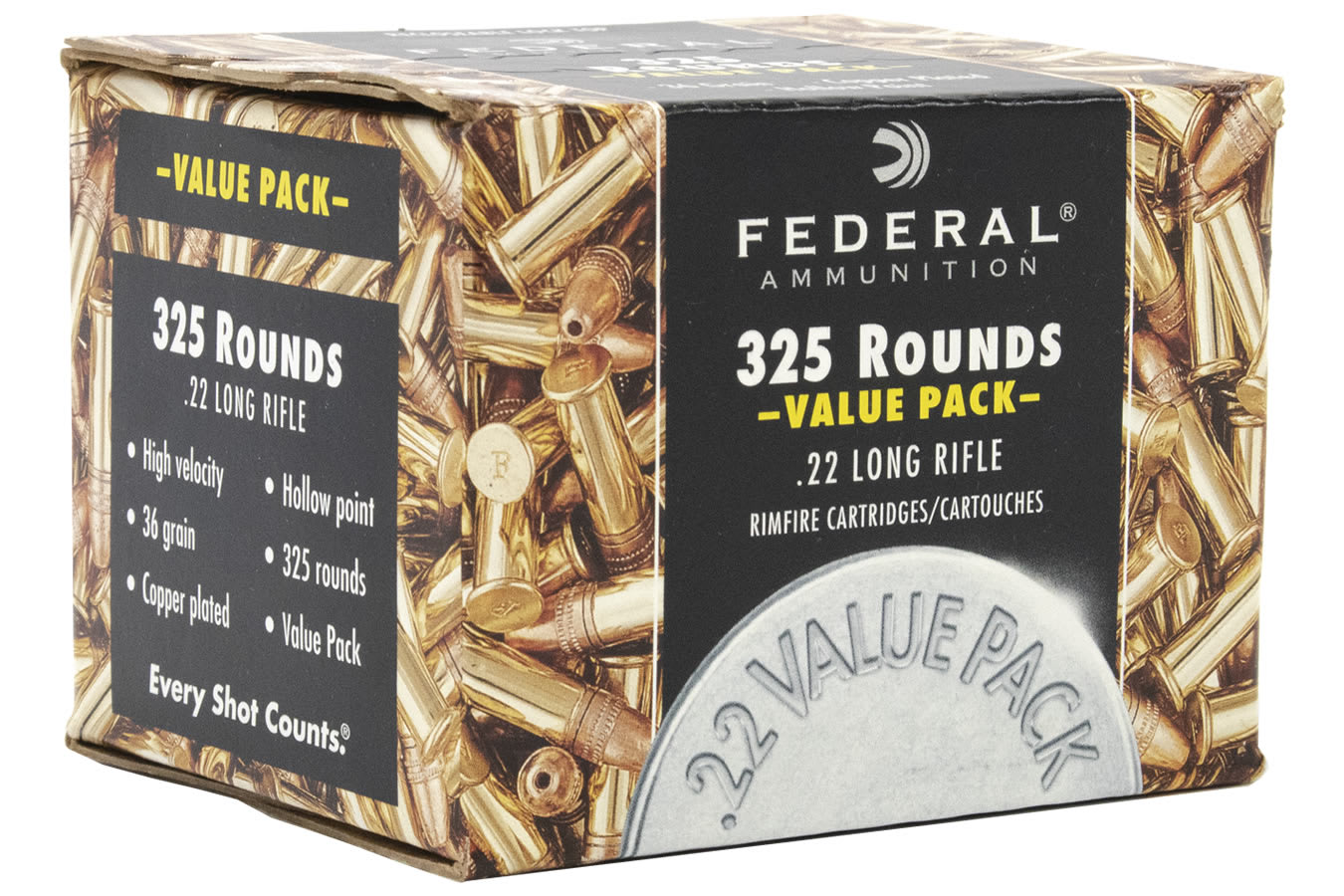 Federal .22 LR 36 gr Cphp